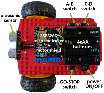 2WD Robot Annotated 800w